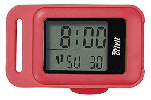 Crivit Schrittzähler mit 3-D Sensor, LC-Display & Befestigungsclip Rot Crivit Schrittzähler mit 3-D Sensor, LC-Display & Befestigungsclip Rot von Crivit