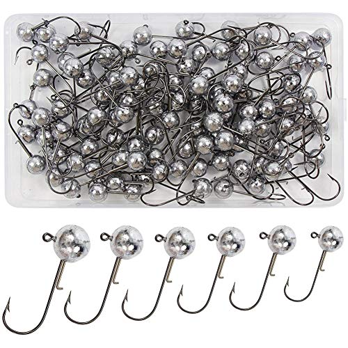 Croch Jighaken für Gummifische Angeln - Jigköpfe mit Round Kopf - 10 Stück Croch Jighaken für Gummifische Angeln - Jigköpfe mit Round Kopf - 10 Stück von Croch