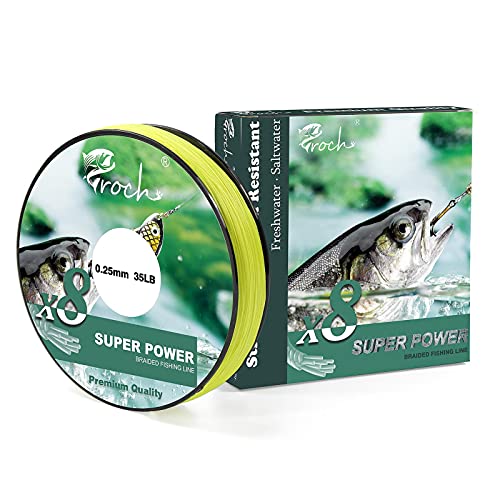 Geflochtene Angelschnur 8Fach 300M/500M/1000M Stark PE Dynamix Schnur Farbecht 0.1-0.3mm 14-45LB Geflochtene Angelschnur 8Fach 300M/500M/1000M Stark PE Dynamix Schnur Farbecht 0.1-0.3mm 14-45LB von Croch