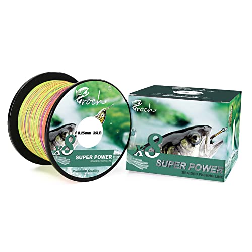 Geflochtene Angelschnur 8Fach 300M/500M/1000M Stark PE Dynamix Schnur Farbecht 0.1-0.3mm 14-45LB Geflochtene Angelschnur 8Fach 300M/500M/1000M Stark PE Dynamix Schnur Farbecht 0.1-0.3mm 14-45LB von Croch