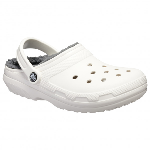 Crocs - Classic Lined Clog - Sandalen Gr M5 / W7 weiß von Crocs