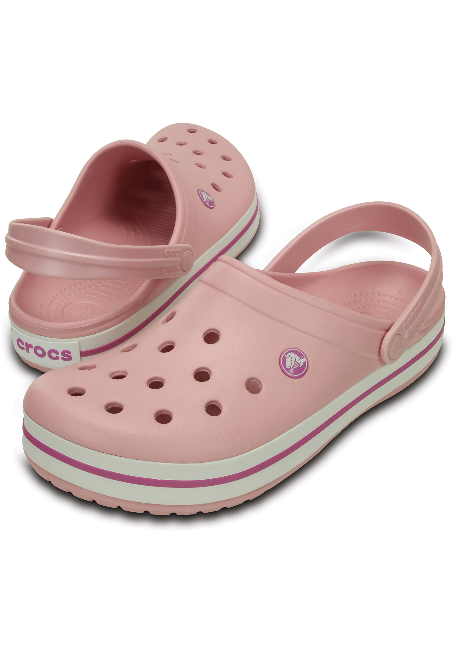 Crocs Crocband Clog Damen Sandale Badelatsche 11016 Rosa von Crocs