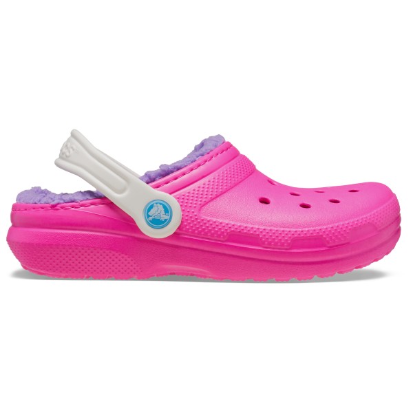 Crocs - Kid's Classic Lined Clog - Hüttenschuhe Gr C12 rosa von Crocs