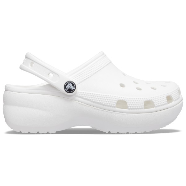 Crocs - Women's Classic Platform Clog - Sandalen Gr 38-39 weiß von Crocs