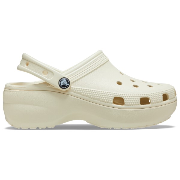 Crocs - Women's Classic Platform Clog - Sandalen Gr 41-42 beige von Crocs