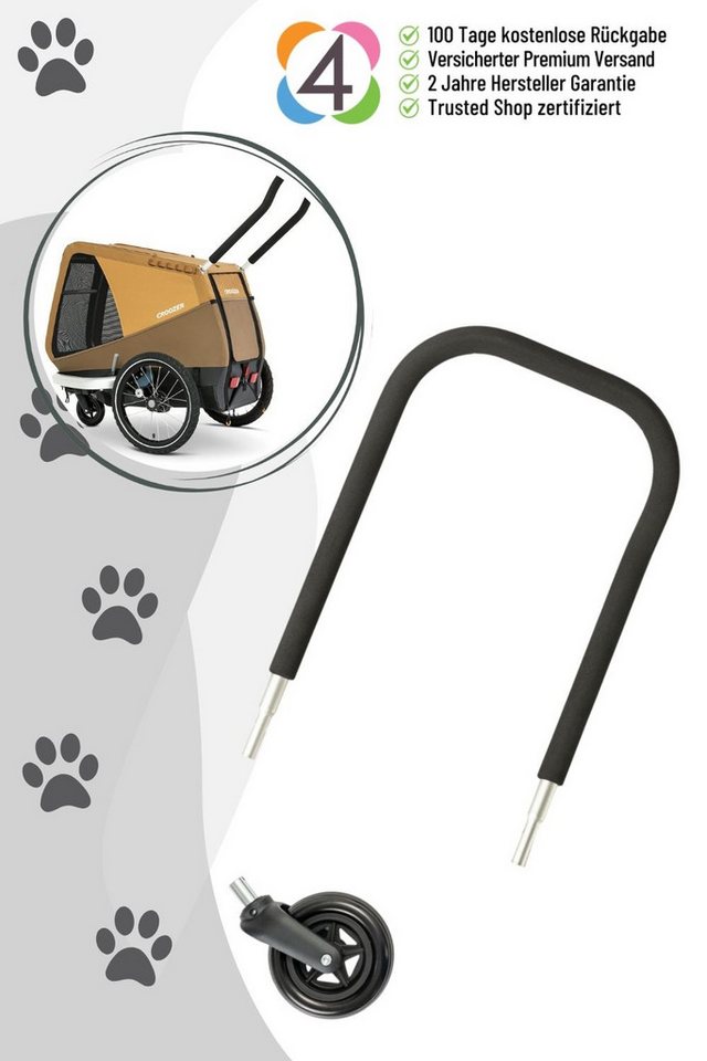 Croozer Fahrradhundeanhänger Buggy-Set für CROOZER Dog L Croozer Fahrradhundeanhänger Buggy-Set für CROOZER Dog L von Croozer