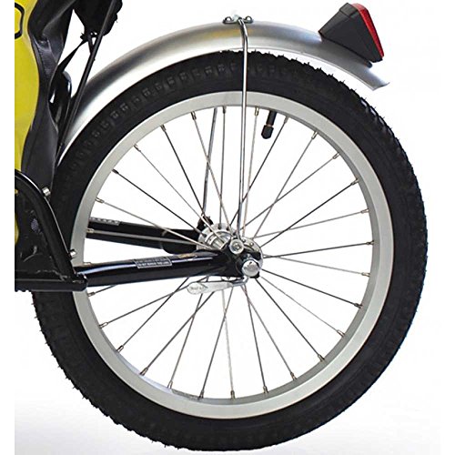 Croozer Unisex – Erwachsene Bob Yak Laufrad, Silber, One Size Croozer Unisex – Erwachsene Bob Yak Laufrad, Silber, One Size von Croozer