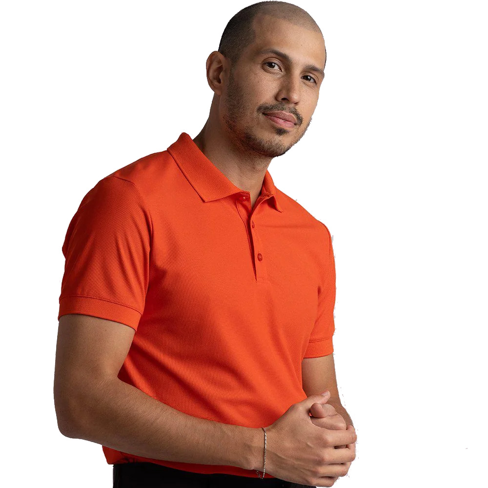 'Cross Brian Pique Herren Golf Polo orange' 'Cross Brian Pique Herren Golf Polo orange' von Cross