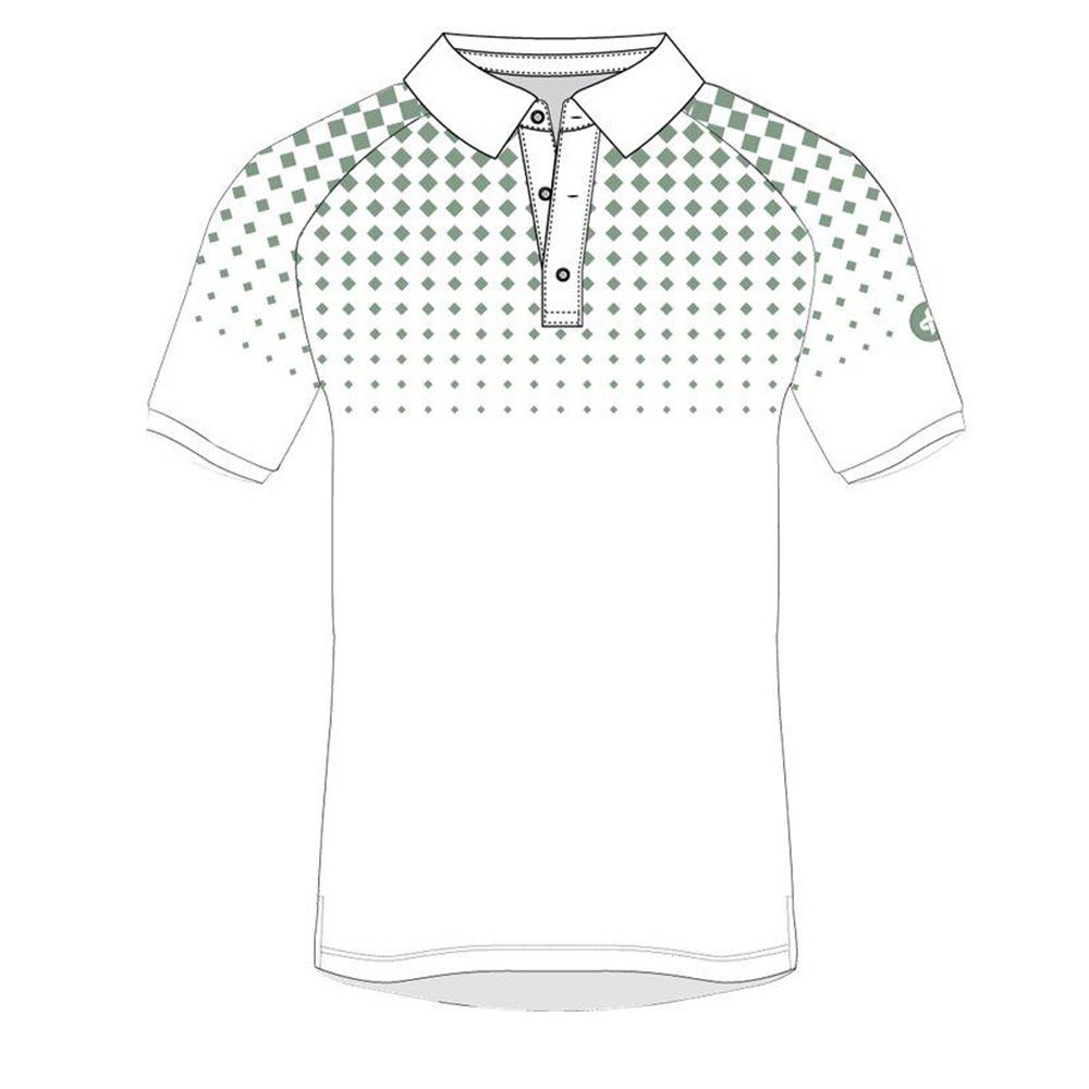 'Cross Fade Golf Herren Polo milky jade' 'Cross Fade Golf Herren Polo milky jade' von Cross