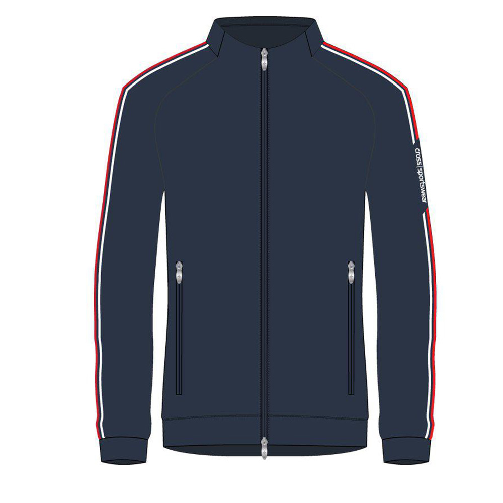 'Cross M Athletic Full Zip Herren Sweater navy' 'Cross M Athletic Full Zip Herren Sweater navy' von Cross