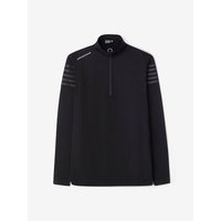 Cross SPORTY HALF ZIP Stretch Midlayer schwarz von Cross