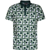 Cross SQUARE Halbarm Polo grün Cross SQUARE Halbarm Polo grün von Cross