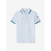 Cross STRIPE Halbarm Polo hellblau Cross STRIPE Halbarm Polo hellblau von Cross