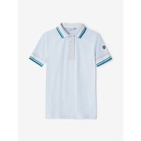 Cross STRIPE Halbarm Polo hellblau Cross STRIPE Halbarm Polo hellblau von Cross
