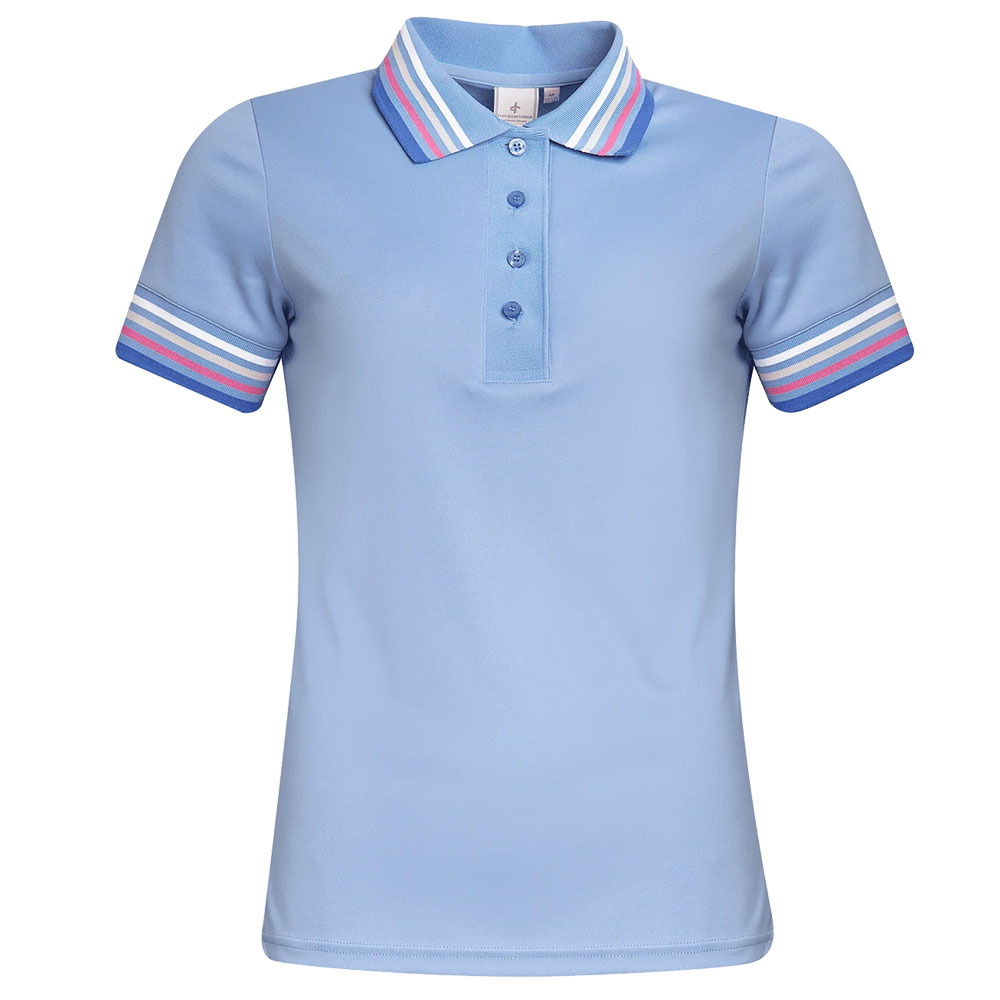 'Cross Stripe Golf Damen Polo hellblau' 'Cross Stripe Golf Damen Polo hellblau' von Cross