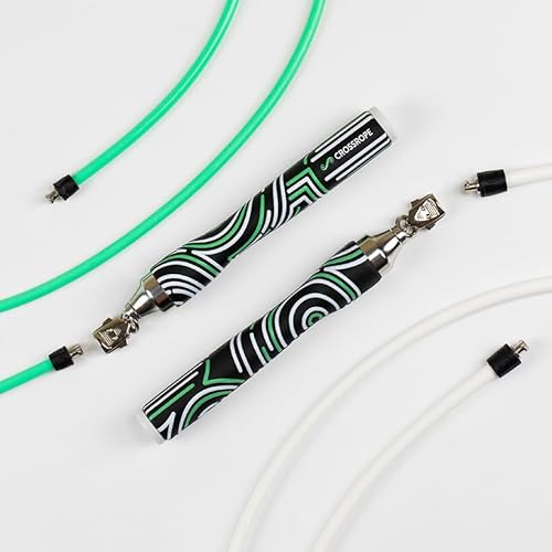 Crossrope Get Lean Set – gewichtetes Springseil – 1/4 Pfund und 1/2 Pfund Seile – schlanke Griffe – XS Crossrope Get Lean Set – gewichtetes Springseil – 1/4 Pfund und 1/2 Pfund Seile – schlanke Griffe – XS von Crossrope
