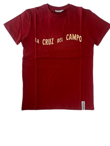 Cruzcampo Herren Camiseta La Cruz Del Campo Red Man T-Shirt, Rot, XS Cruzcampo Herren Camiseta La Cruz Del Campo Red Man T-Shirt, Rot, XS von Cruzcampo