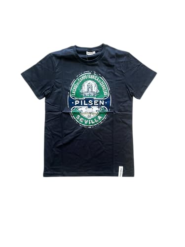Cruzcampo Herren Camiseta Pilsen Black Man Unterhemd, Schwarz, XS Cruzcampo Herren Camiseta Pilsen Black Man Unterhemd, Schwarz, XS von Cruzcampo