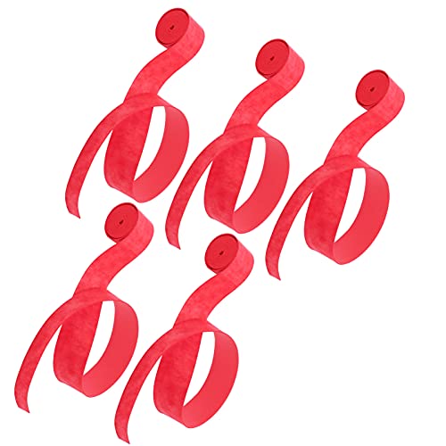 Cryfokt Griff über Griff, Griffband aus 5 PU-Material für Badmintonschläger (Rot) von Cryfokt