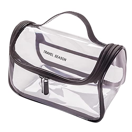 Csnbfiop PVC-Kosmetiktasche für Damen, wasserdicht, Reise-Make-up, transparent, Kulturbeutel, Wasch-Aufbewahrungstasche von Csnbfiop