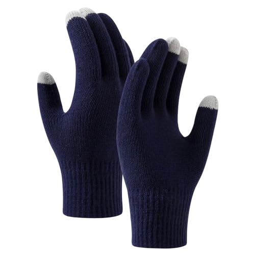 Csnbfiop Pack Winter Strickhandschuhe Zum Laufen Radfahren Skifahren Fäustlinge Bequeme Weiche Handschuhe Für Outdoor Aktivitäten von Csnbfiop