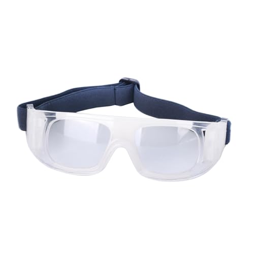 Csnbfiop Resistance Fußball-Schutzbrille, Fußballbrille, Basketballbrille, verstellbares Kopfband von Csnbfiop