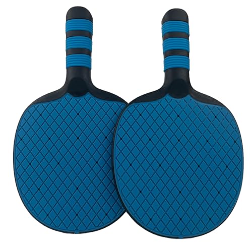 Csnbfiop Tischtennisschläger Set Silikon Tischtennisschläger Professionelles Pingpong Paddel Set Tischtennisausrüstung Für Anfänger von Csnbfiop