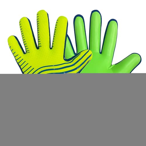 Csnbfiop Torwarthandschuh Fußballhandschuh Starkem Fingerschutz Latex Schutzhandschuh Erwachsene Jugendliche von Csnbfiop