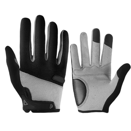 Csnbfiop Vollfinger-Motorradhandschuhe, Touchscreens, Fahrradhandschuhe, schweißabsorbierende Handschuhe für Training, Fitness, Übung von Csnbfiop