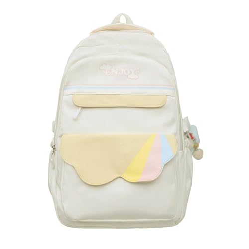 Schüler Schulrucksack Einfacher Reiserucksack Laptop Rucksack Teenager Schultasche Große Kapazität Rucksack Für Den Alltag von Csnbfiop