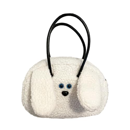 Stilvolle Cartoon Handtasche Für Frauen Und Mädchen Trendige Plüsch Handtasche Winter Damen Handtasche Modische Mädchen Studenten Handtasche von Csnbfiop