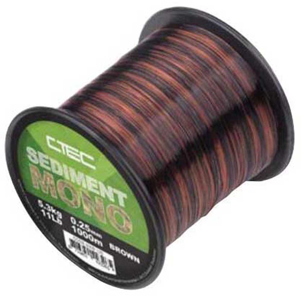 Ctec Sediment Monofilament 5.810 M Braun 0.350 mm Ctec Sediment Monofilament 5.810 M Braun 0.350 mm von Ctec