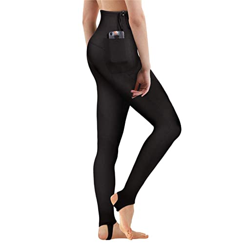 CtriLady Neoprenhose für Damen, 2 mm Neopren, zum Schnorcheln, Schwimmen, Surfen, Kanufahren, Tauchen, mit Tasche, schwarz, XXX-Large von CtriLady