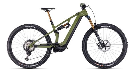cube stereo hybrid one55 c 68x tm 750 electric full suspension mtb shimano deore xt 12s 750 wh 29   olive green 2024 von Cube