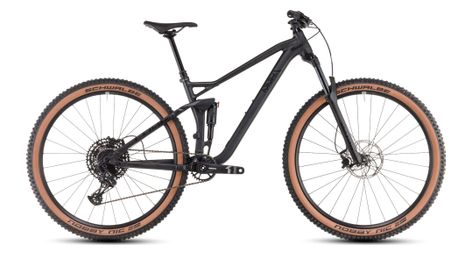 cube stereo one22 pro full suspension mtb sram nx eagle 12s 29   metall schwarz 2025 von Cube