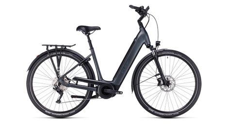 cube supreme sport hybrid pro 500 easy entry electric city bike shimano deore 10s 500 wh 700 mm anthrazit grau 2024 von Cube