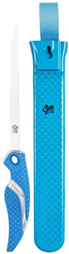 CUDA Filetiermesser mit Scheide, 18,2 cm, 18124, Blau CUDA Filetiermesser mit Scheide, 18,2 cm, 18124, Blau von Cuda