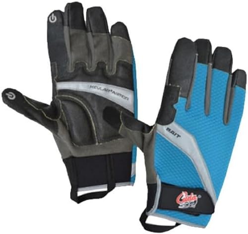 Cuda Fischerhandschuhe Offshore, blau/schwarz, XL, 18361 von Cuda