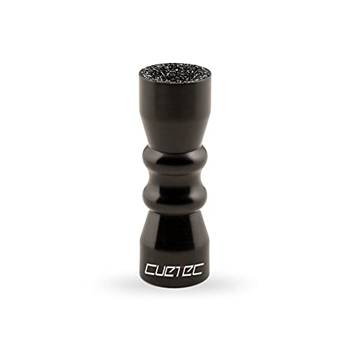 Cuetec Unisex-Erwachsene Bowtie Tip Tool Schleifenwerkzeug, schwarz, 2.5 x .88 von Cuetec