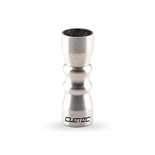 Cuetec Uni – Erwachsene Bowtie Tip Tool Schleifen-Spitzen-Werkzeug, Silberfarben, 2.5 x .88 Cuetec Uni – Erwachsene Bowtie Tip Tool Schleifen-Spitzen-Werkzeug, Silberfarben, 2.5 x .88 von Cuetec