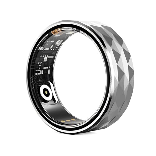 Smart Ring, Tragbarer Fitness-Schlaf-Tracker für Männer und Frauen, 7 Tage Akkulaufzeit, wasserdichte Gesundheitsringe Unterstützen Mehrere Sportmodi – Ihr Gesunder Assistent, Smart Ring, Tragbarer Fitness-Schlaf-Tracker für Männer und Frauen, 7 Tage Akkulaufzeit, wasserdichte Gesundheitsringe Unterstützen Mehrere Sportmodi – Ihr Gesunder Assistent, von Cuifati