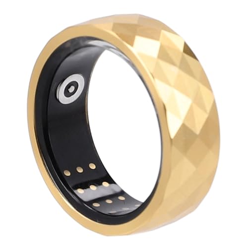 Smart Ring Aktivitäts-Tracker, Wasserdichter Gesundheits-Tracker, Fitness-Ring, Schrittzählung, Mehrere Sportmodi, Lange Akkulaufzeit, für LuckRing App (18#) von Cuifati