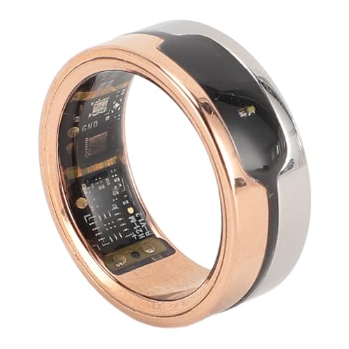 Smart Ring Fitness-Tracker, Tragbarer Schlaf-Tracking-Ring, Genaue Überwachung von Schrittzähler, Herz, Temperatur, Titanring mit Ladeetui, APP-Steuerung für und Android Smart Ring Fitness-Tracker, Tragbarer Schlaf-Tracking-Ring, Genaue Überwachung von Schrittzähler, Herz, Temperatur, Titanring mit Ladeetui, APP-Steuerung für und Android von Cuifati