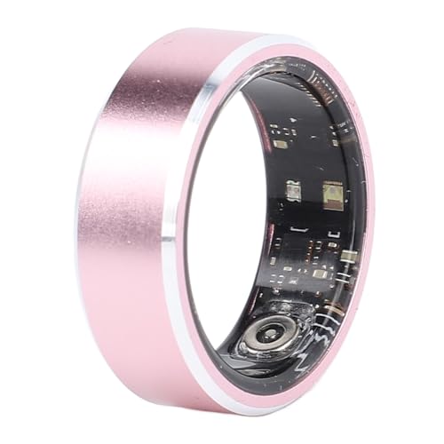 Smart Ring mit APP, Gesundheits-Tracker-Ring für Herzfrequenz, Blutsauerstoff, Fitness-Schlafmonitor für Frauen, Bluetooth 5.1 Fitness-Ring, (Größe 10 (Innendurchmesser 20 mm / von Cuifati