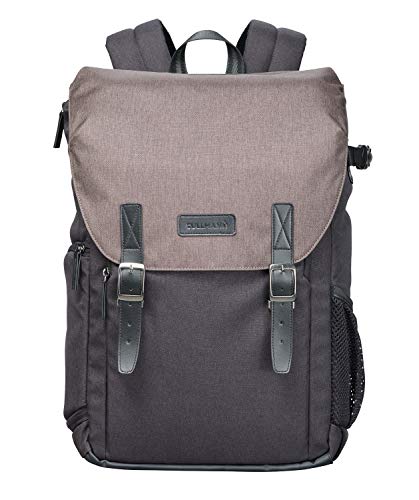 Cullmann 91731 Bristol Daypack 600+, braun, Kamerarucksack Vintage mit Tablet-Fach, 280x230x150mm von Cullmann