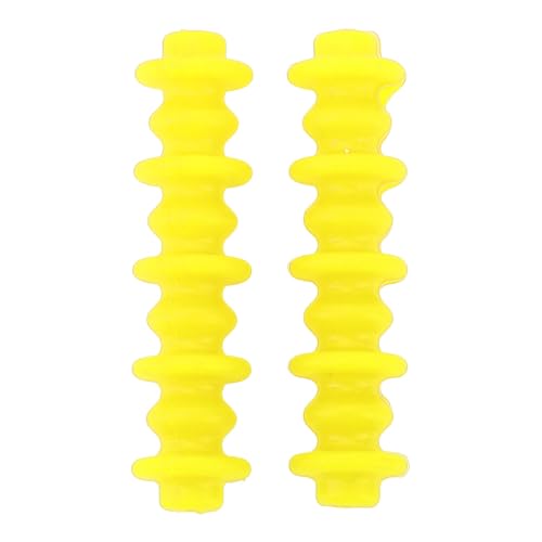 Culnflun Compound Bogenschnur Stoßdämpfer Gummi Effektives Schwingungsgeräuschdämmerung für Bogenjäger (Yellow) von Culnflun