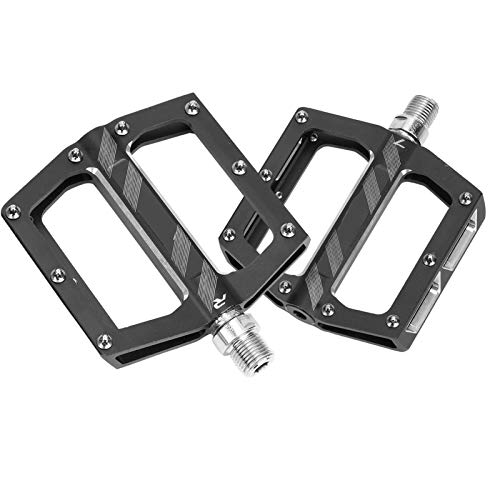 Culnflun Mountainbike -Pedale Aluminiumlegierlager Pedal breite Plattform Nicht -Slip -Stifte für Straßenradfahren und Mountainbiken Hochfestes Material Durablity und stabile (Schwarz) von Culnflun