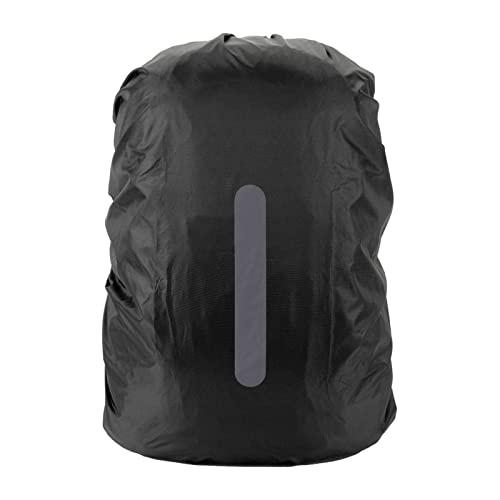 Culnflun Rucksack Regenabdeckung Tränen Leichter Gewicht für Outdoor -Aktivitäten hoher Sichtbarkeit reflektierender Rucksackabdeckung (XL (für 60-70L)) von Culnflun