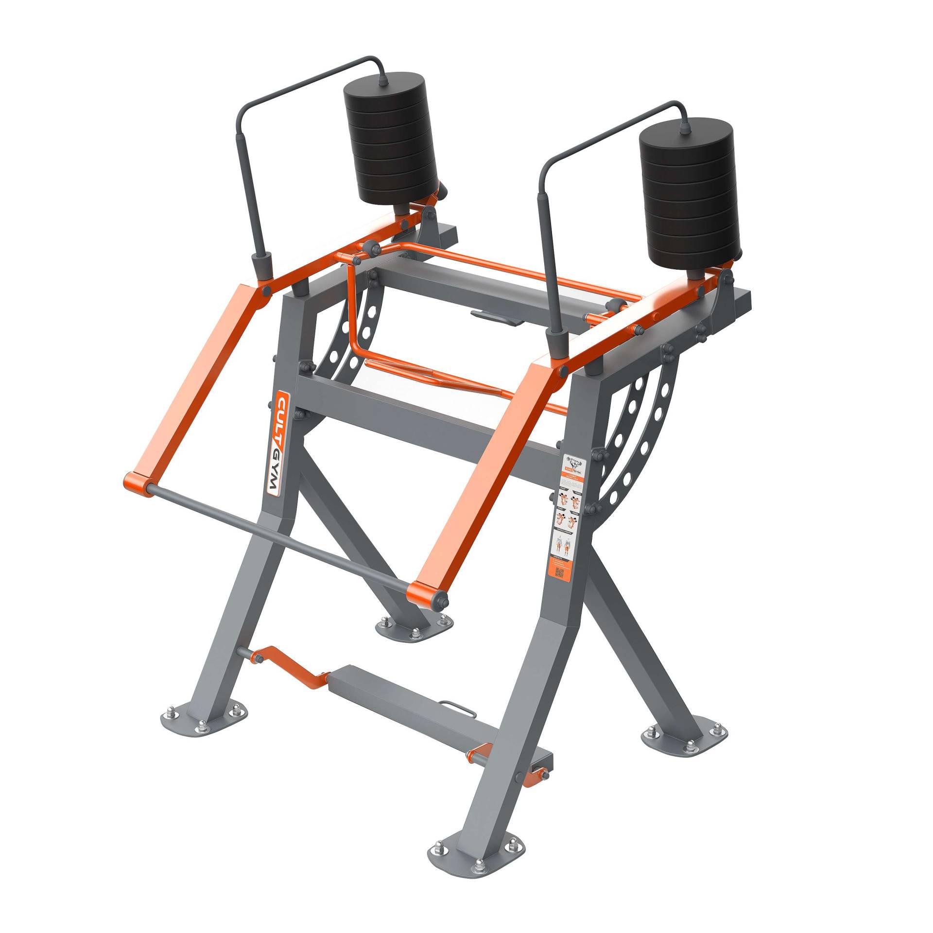 Cultgym Outdoor-Fitnessgerät "Kniebeugen Maschine" Cultgym Outdoor-Fitnessgerät "Kniebeugen Maschine" von Cultgym