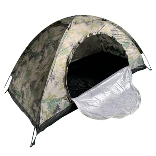 Cunlvyyds 1 Person Zelt wasserdichte Winddichte UV-resistente EIN-Mann-Zelt mit mesh belüftetem fehlersicherem Rucksackzelt Faltbare tragbare Camping-Zelt für Reisen, Strand, Wandern 1 Personzelt Cunlvyyds 1 Person Zelt wasserdichte Winddichte UV-resistente EIN-Mann-Zelt mit mesh belüftetem fehlersicherem Rucksackzelt Faltbare tragbare Camping-Zelt für Reisen, Strand, Wandern 1 Personzelt von Cunlvyyds
